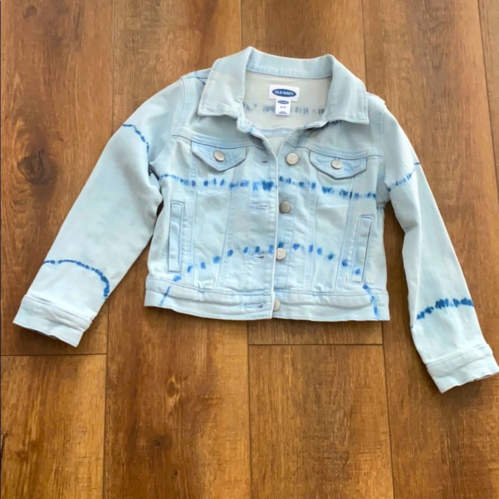 Girls old navy jean jacket. XS 5